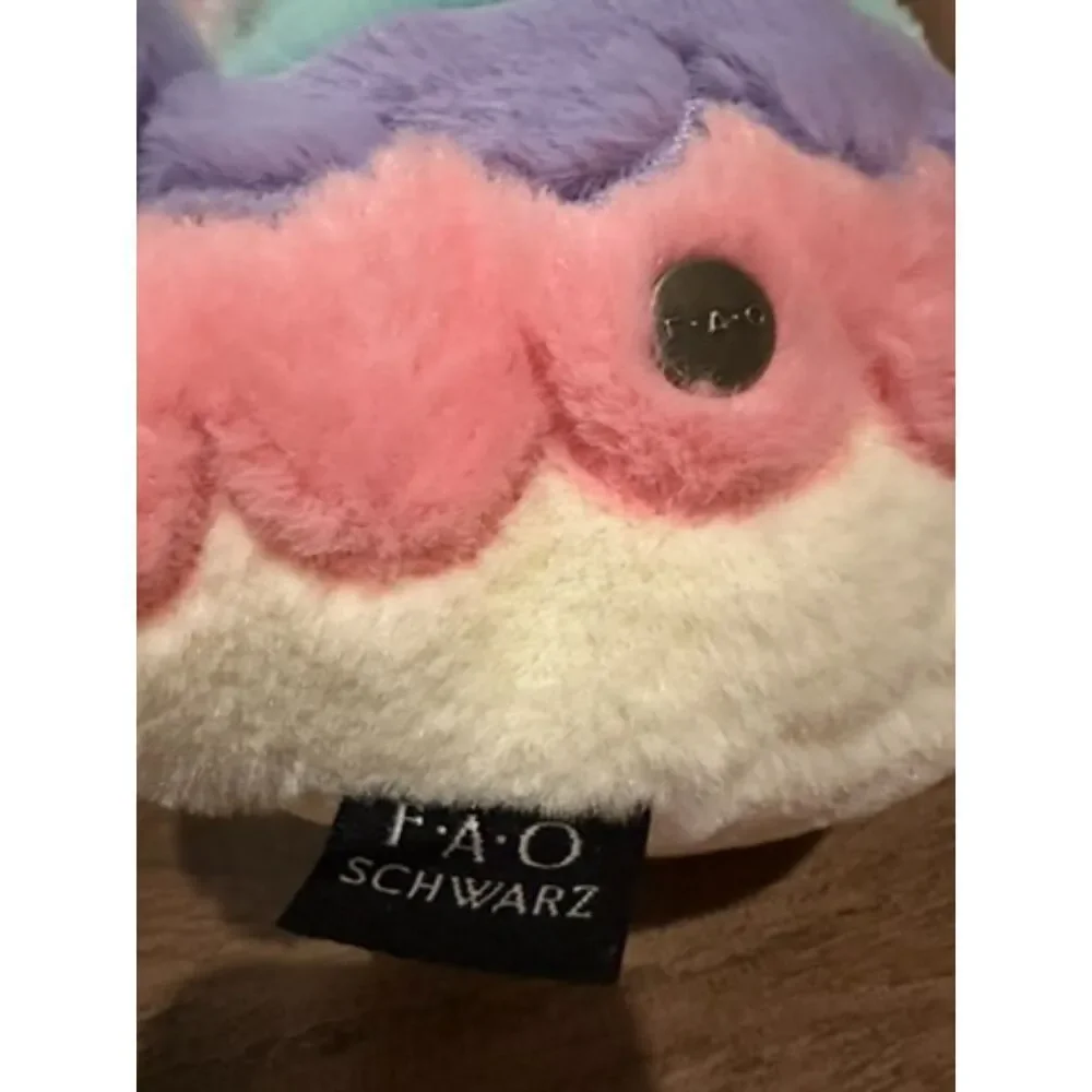NWOT FAO Schwarz's Glow Brights Meowmaid Plush
